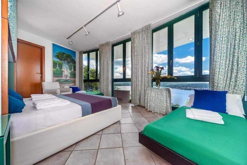 Contessa - Panoramic Villa Massino Visconti Екстериор снимка